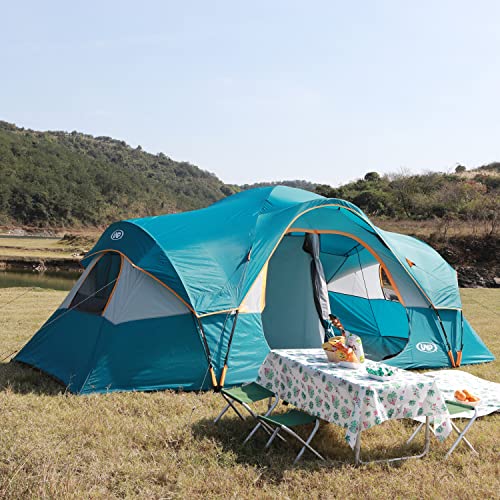 10-Person Double Layer Waterproof Camping Tent N204