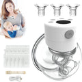 Electric Wearable Breast Pump, Hands Free, Portable, 2 Mode & 9 Levels, LCD Display B8631