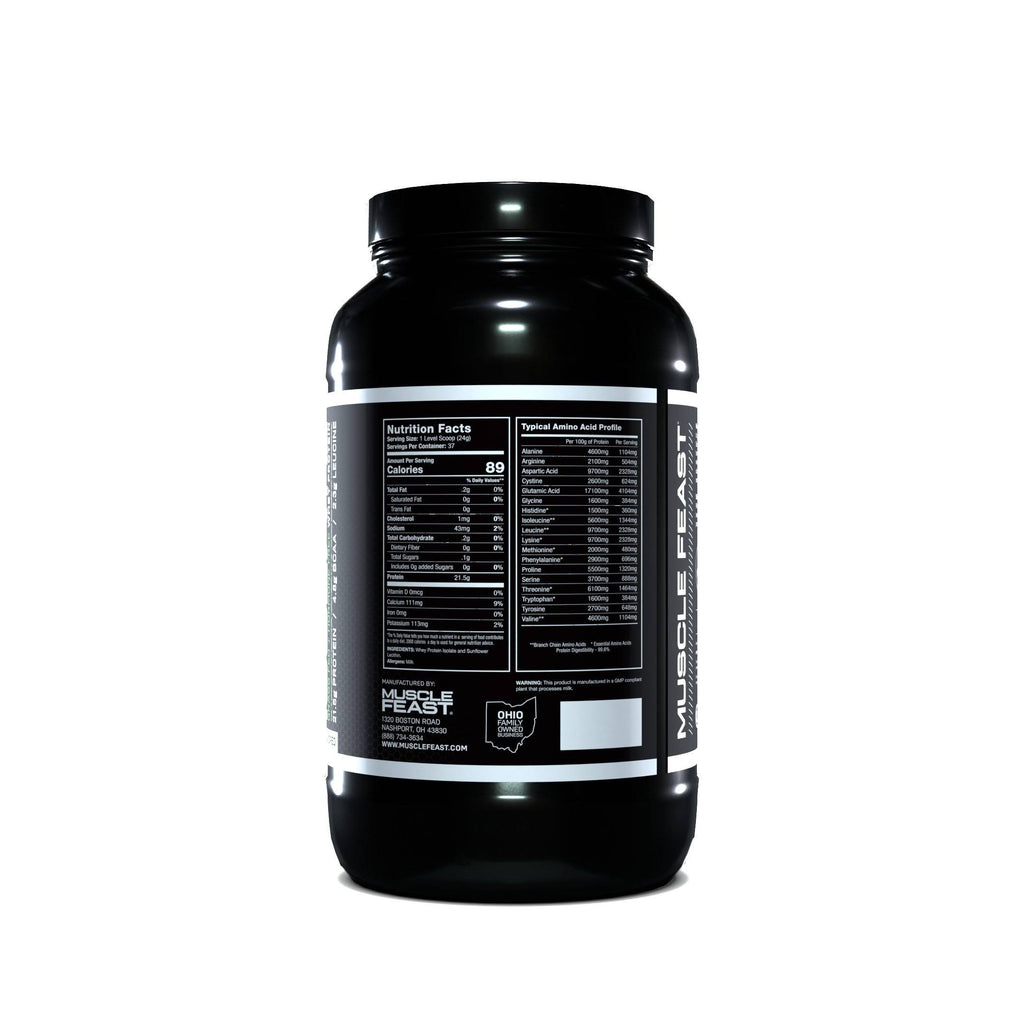 100% Pure Whey Protein Isolate Powder Cappuccino 5 lb E586