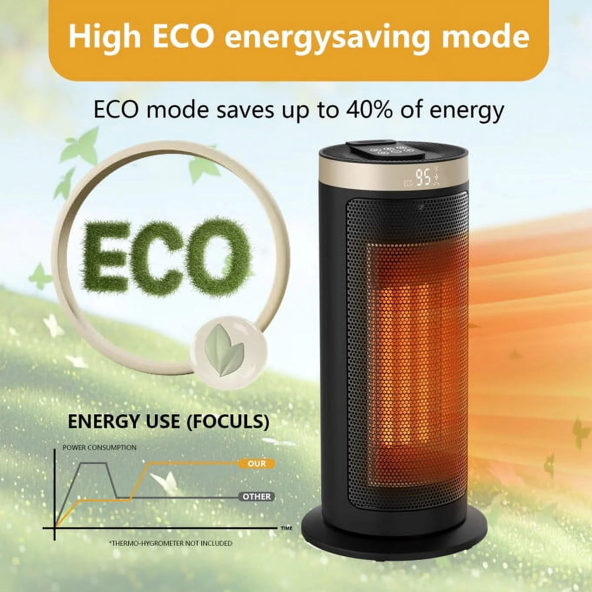 1500W Portable Electric Space Heater H70793