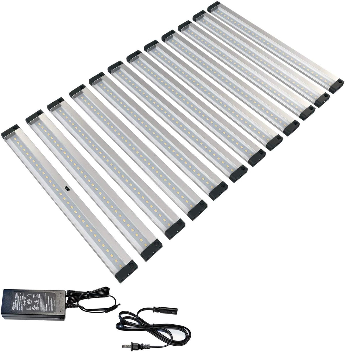 12 Panels 12 inch LED Dimmable Under Cabinet Lighting Kit H485007