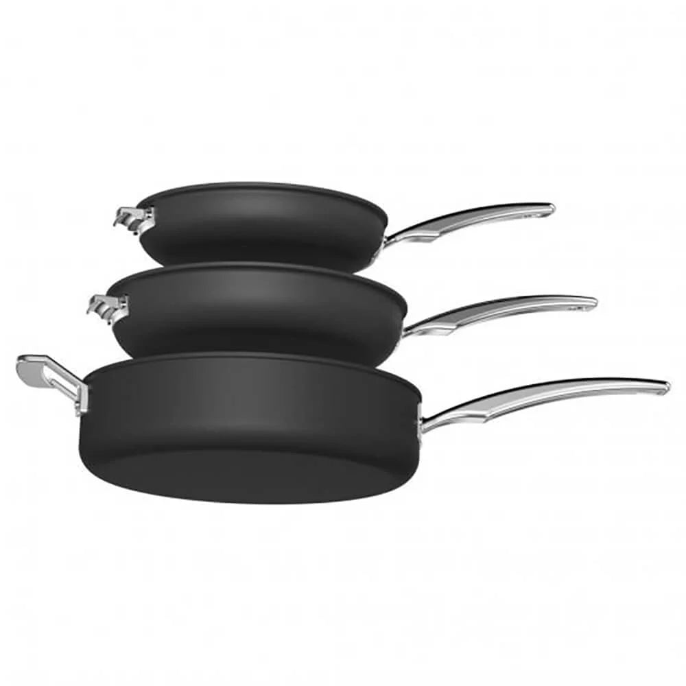 11-pc Hard Anodized Aluminum Cookware Set M283