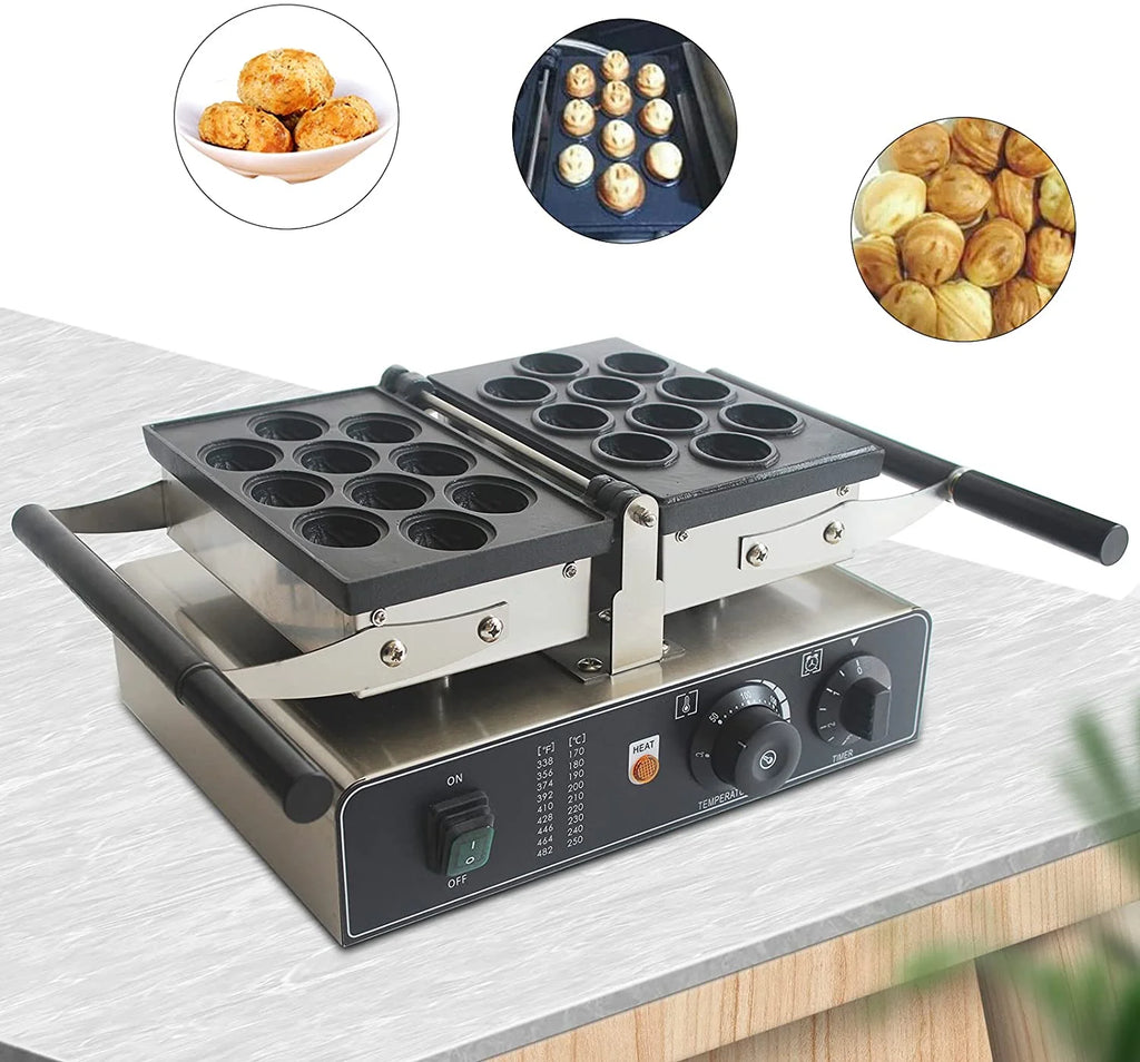 10 Holes Non-Stick Waffle Maker Q935