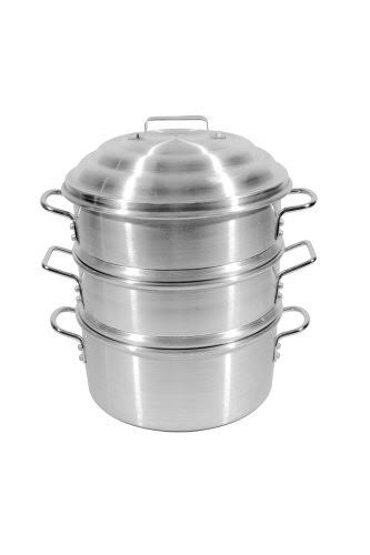 12 inch Aluminum Steamer Set S86757