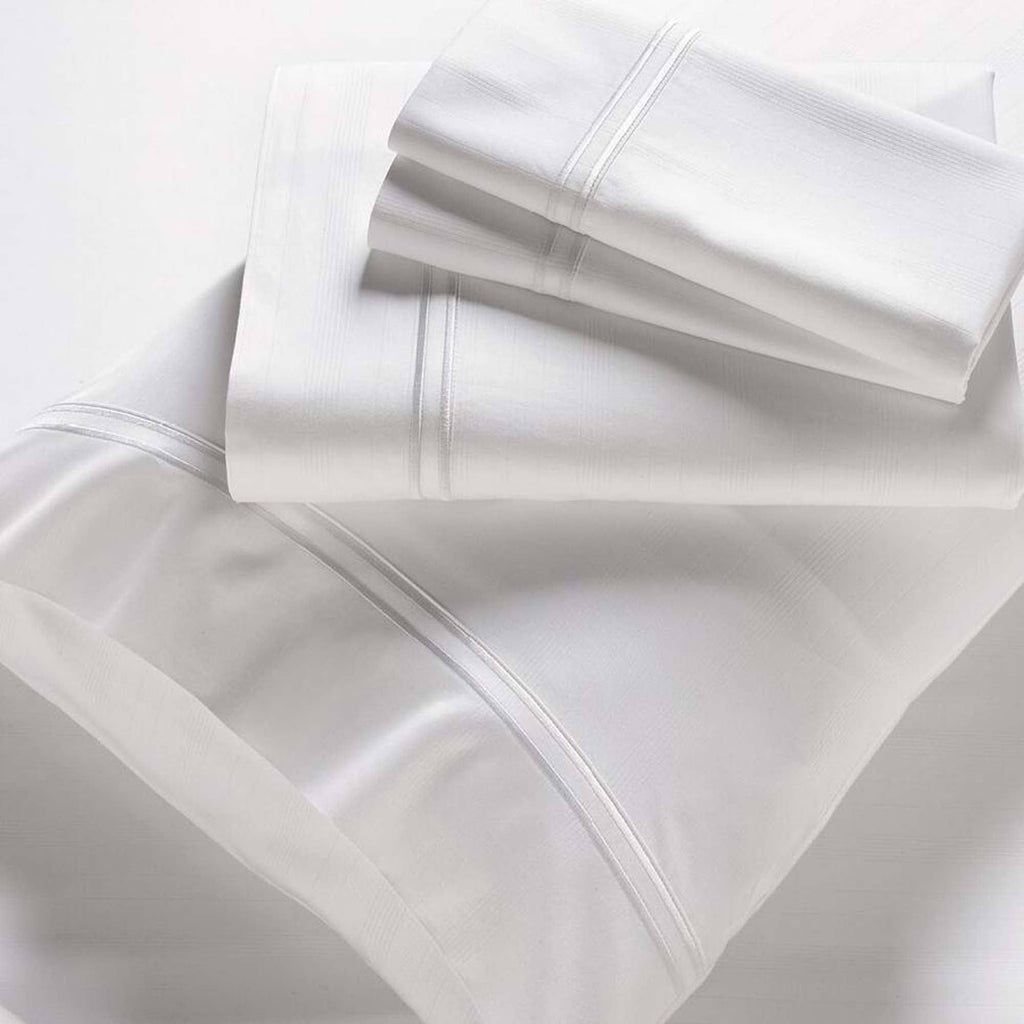 White Bamboo Sheets Twin XL X387