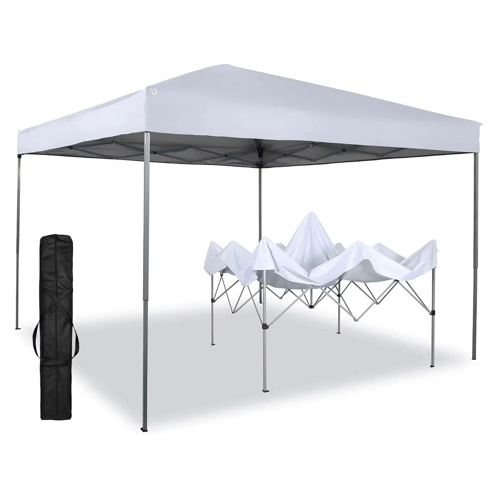 10x10 White Pop-up Canopy Tent with Bag A445179