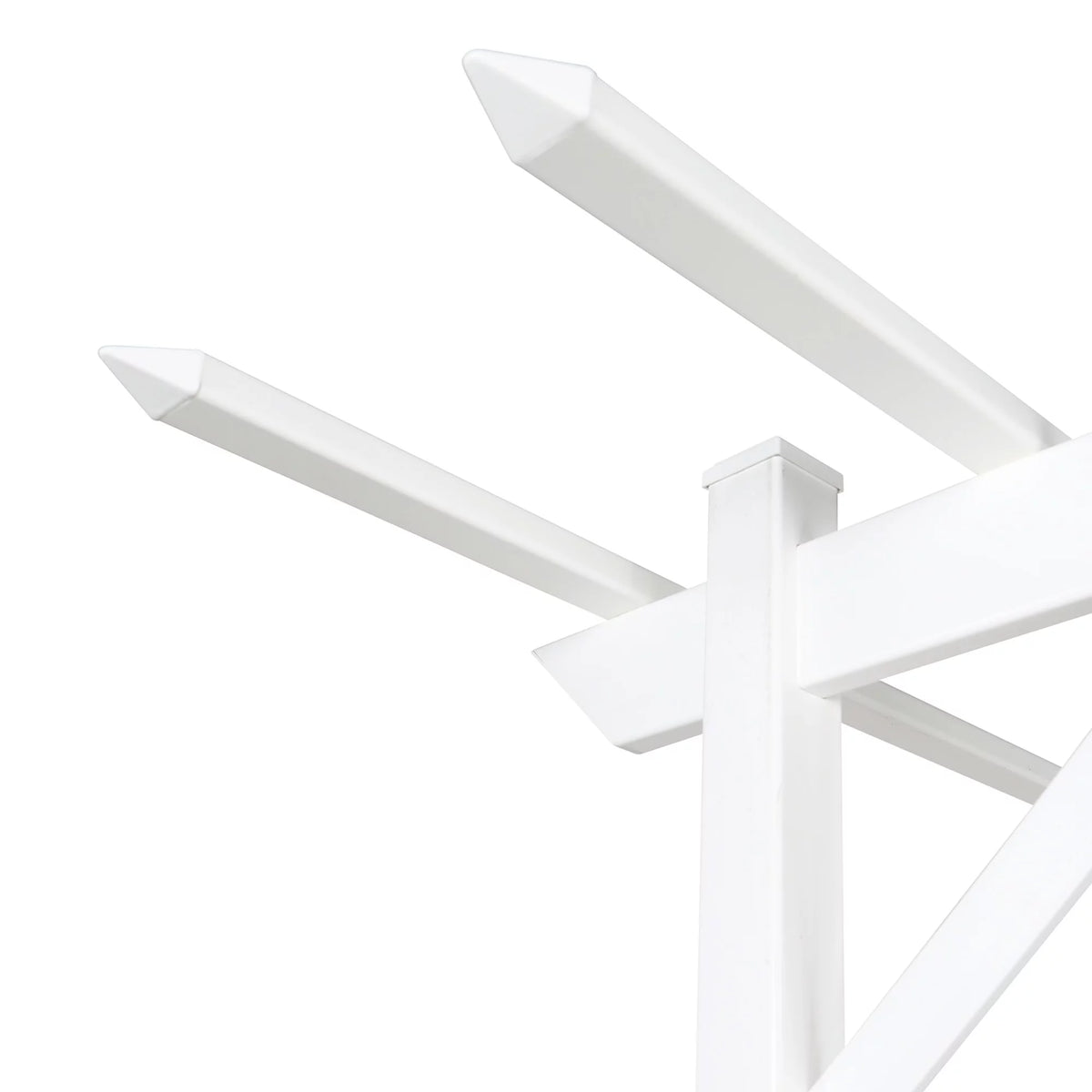 White PVC Garden Arbor T9594