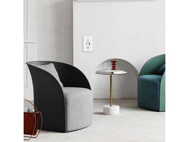 10pk Type C & Type A USB Wall Outlets 15A Tamper Resistant Receptacle T4332