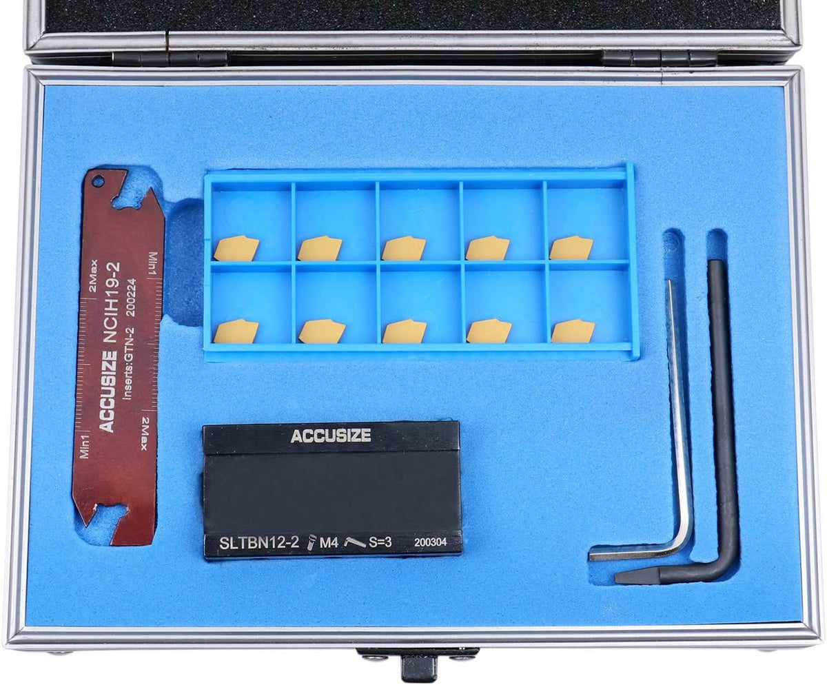 1/2'' Self-Lock Block with 10 Pcs Carbide Inserts and 1 Pc Blade G503