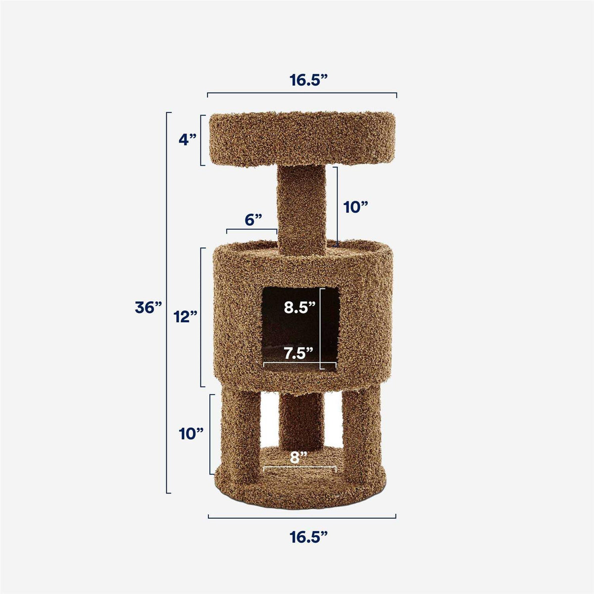 3-Level Cat Tree with Condo B14896