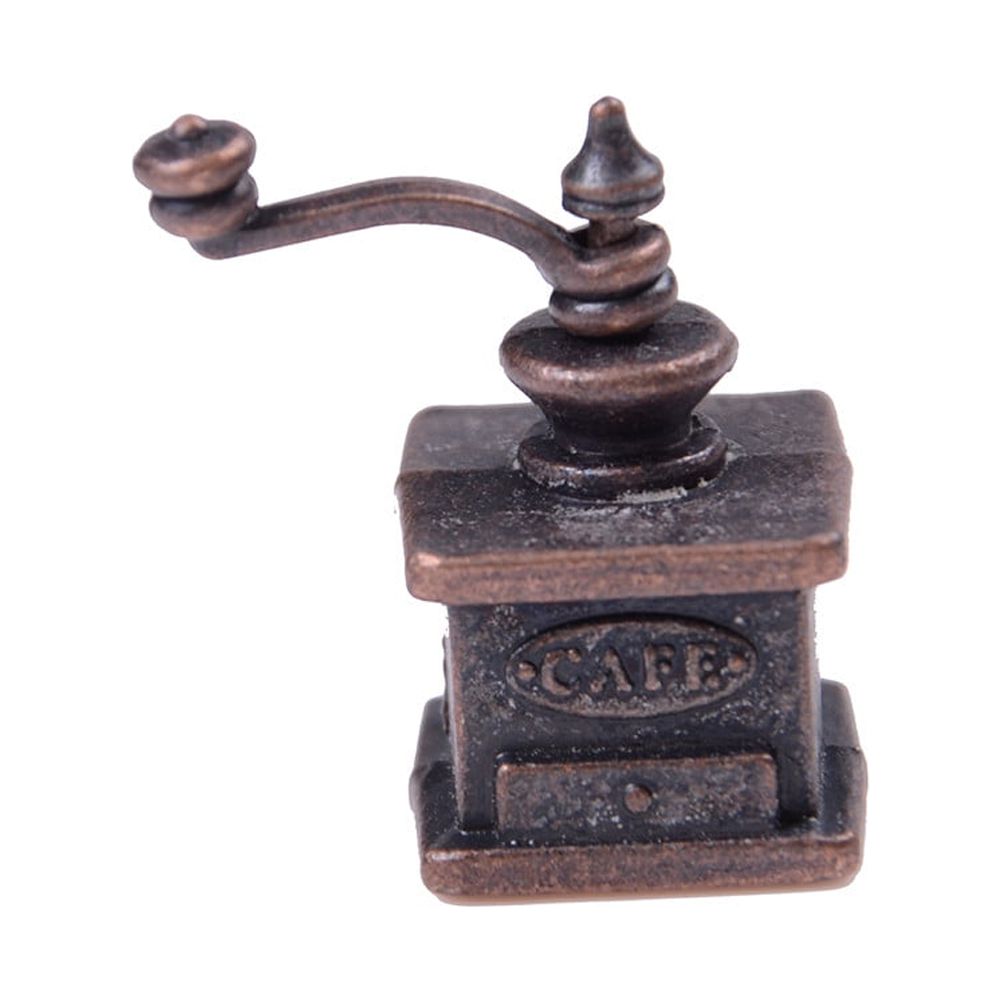 1/12 Dollhouse Miniature Kitchen Vintage Coffee Grinder F3955