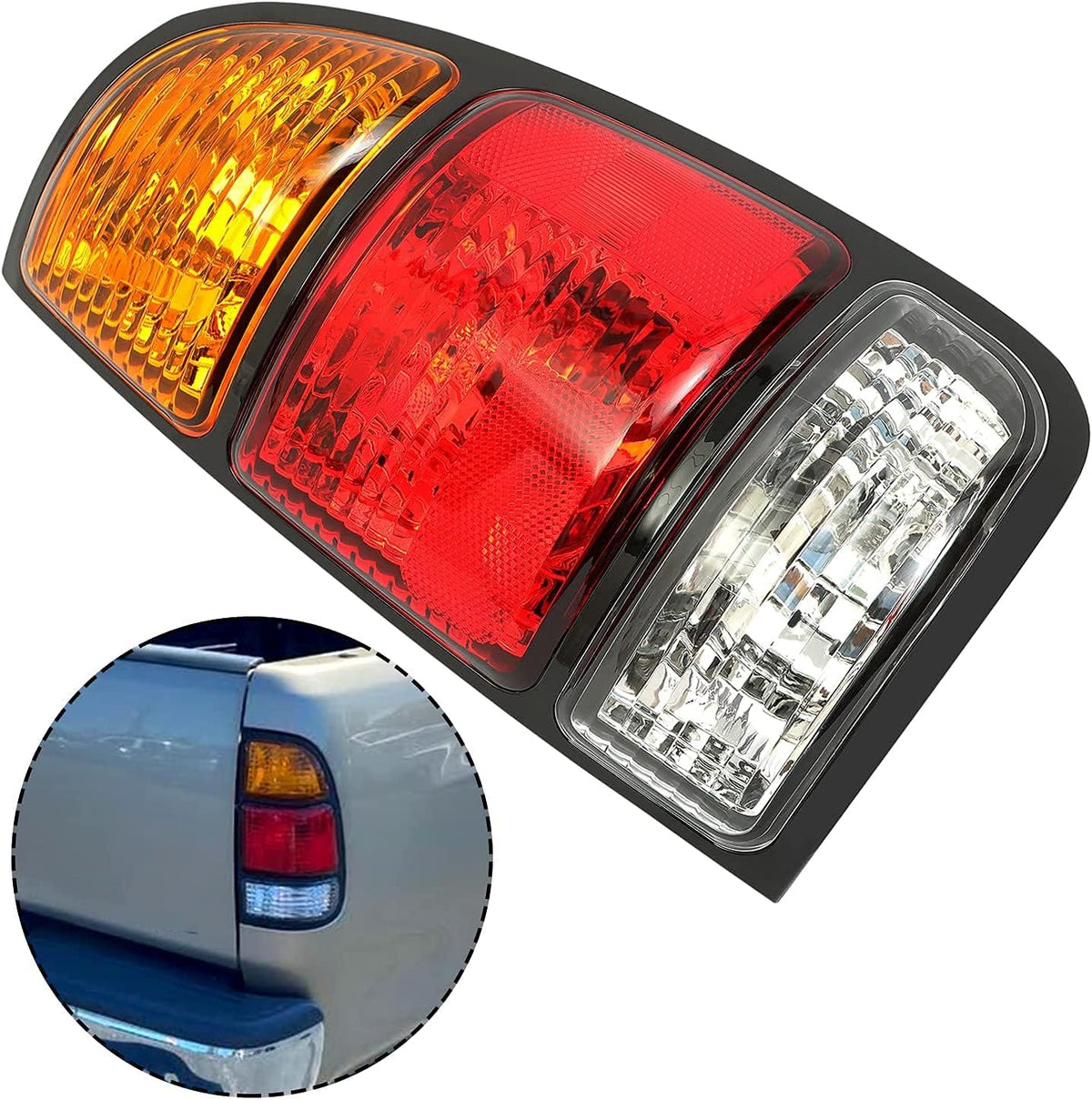 Tail Light Assembly with Bulbs F2001