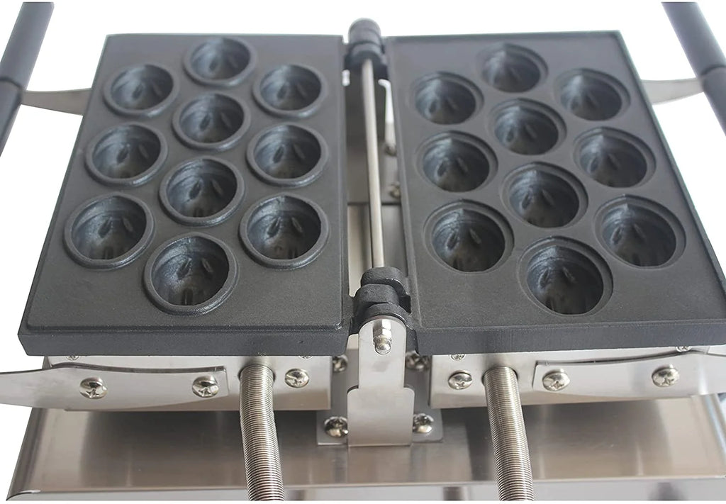 10 Holes Non-Stick Waffle Maker Q935