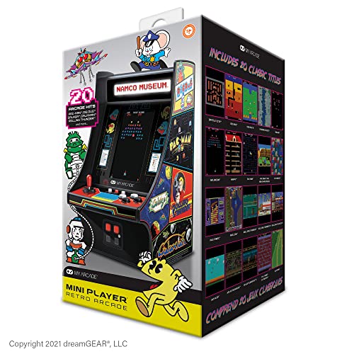 10 Inch Mini Arcade Machine Cabinet with 35 Retro Games U2687