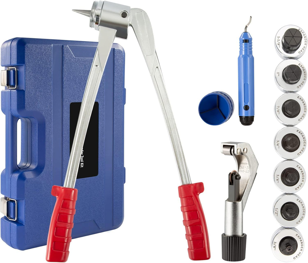 11pc Tube Expander Tool Kit with Pipe Cutter G82704