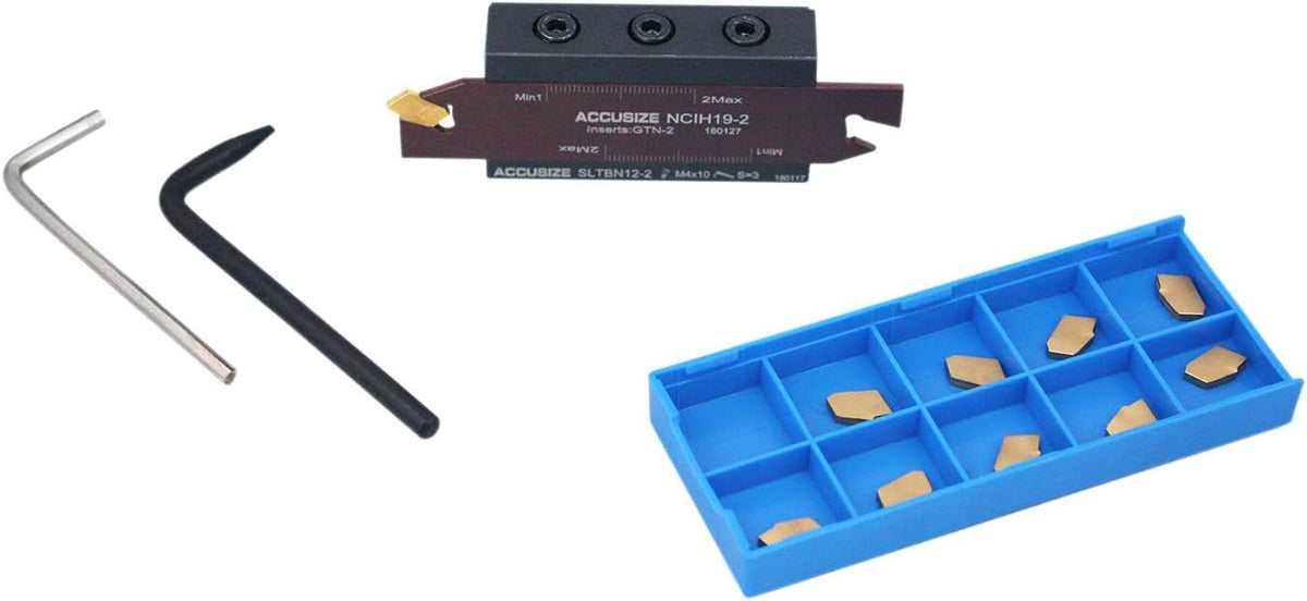 1/2'' Self-Lock Block with 10 Pcs Carbide Inserts and 1 Pc Blade G503