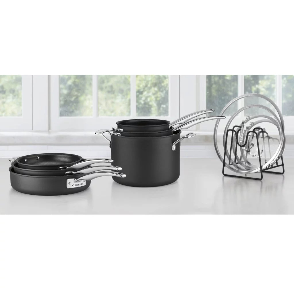 11-pc Hard Anodized Aluminum Cookware Set M283