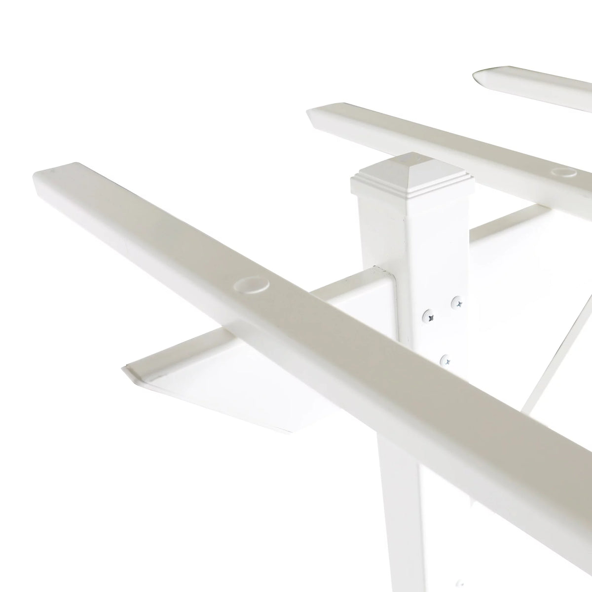White PVC Garden Arbor T9594