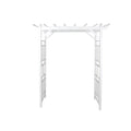 White PVC Garden Arbor T9594