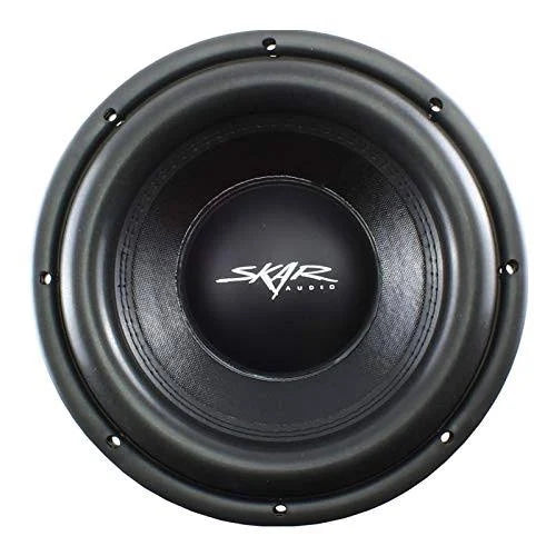10 Inch Dual 4 Ohm 800 Watt Max Power Shallow Mount Car Subwoofer X2227