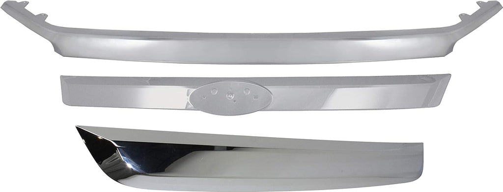 Chrome Grille Molding Set of 3 T744302