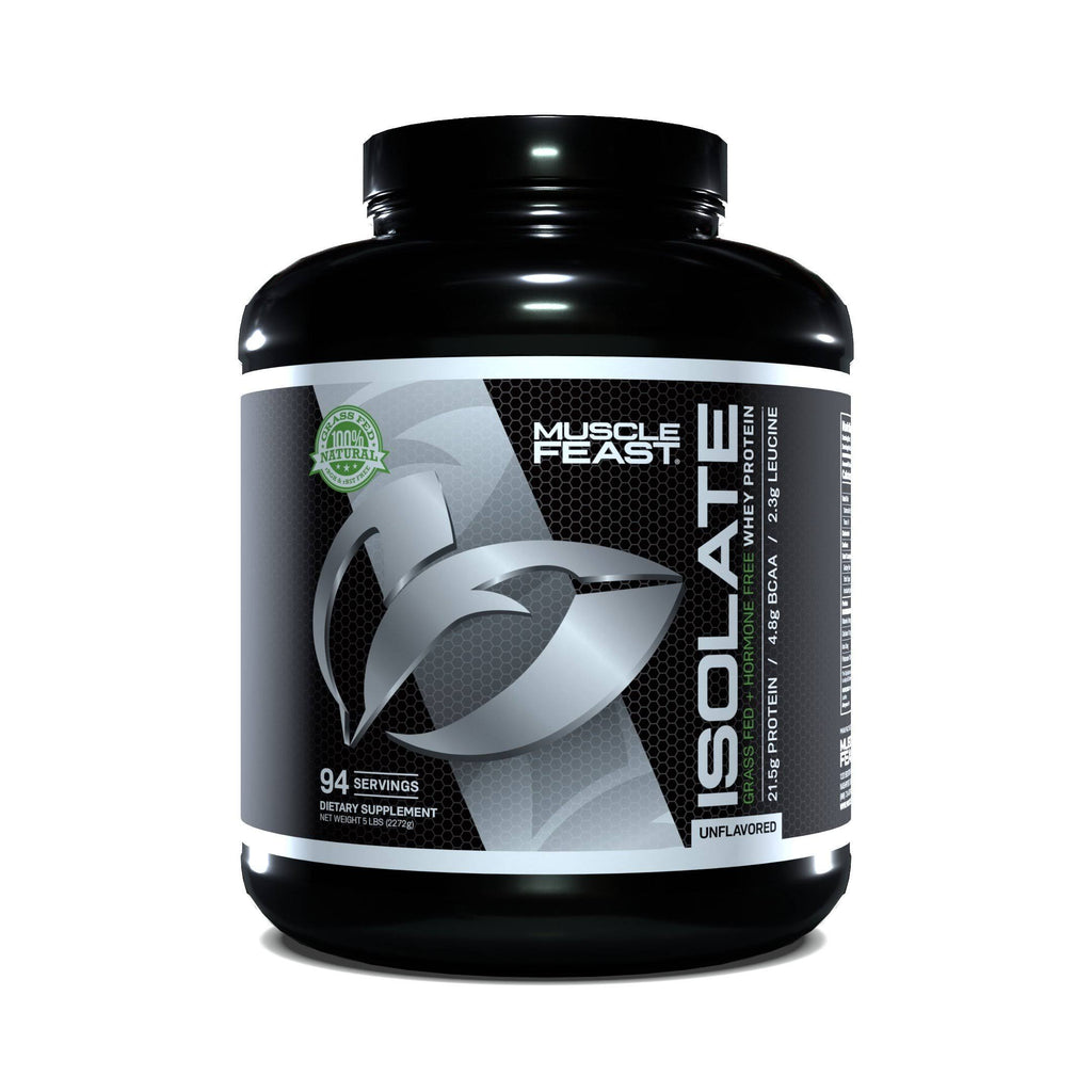100% Pure Whey Protein Isolate Powder Cappuccino 5 lb E586