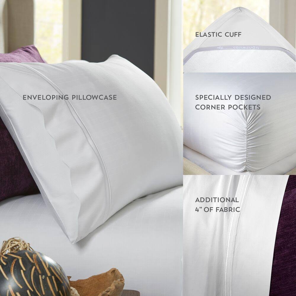 White Bamboo Sheets Twin XL X387
