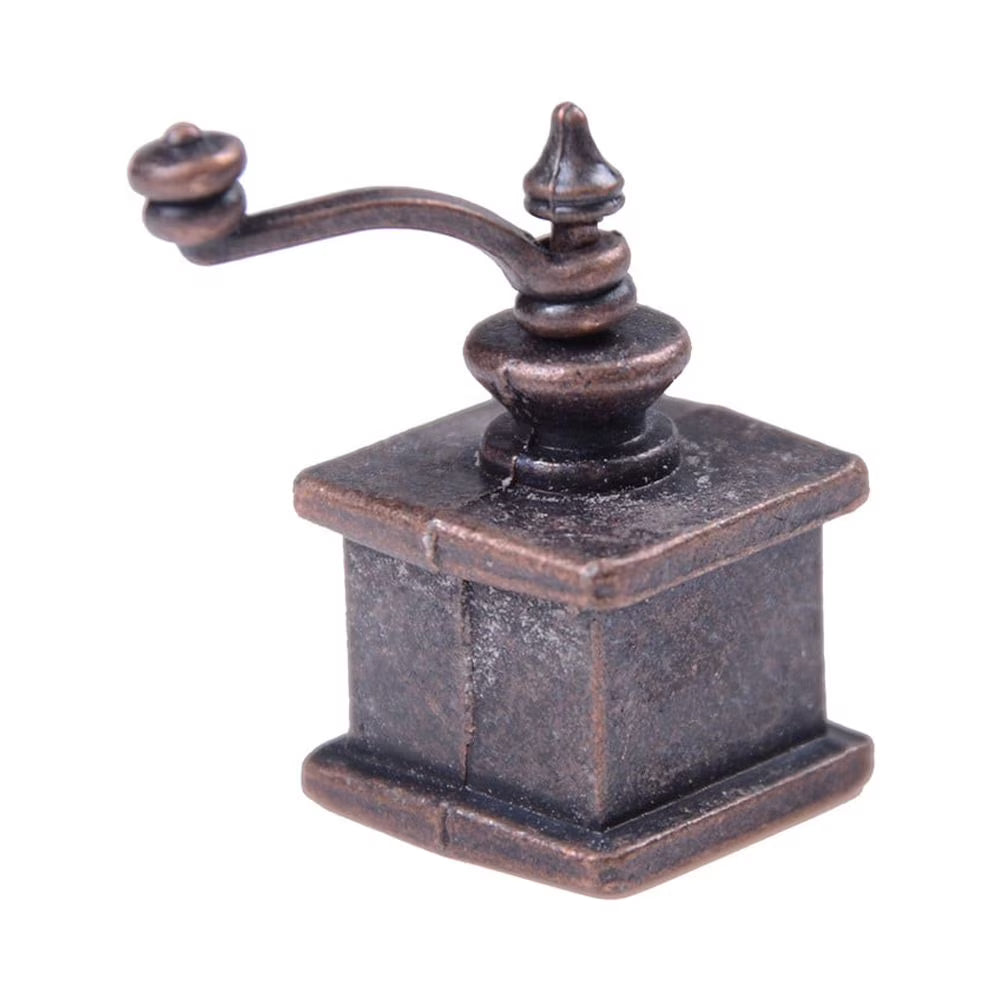 1/12 Dollhouse Miniature Kitchen Vintage Coffee Grinder F3955